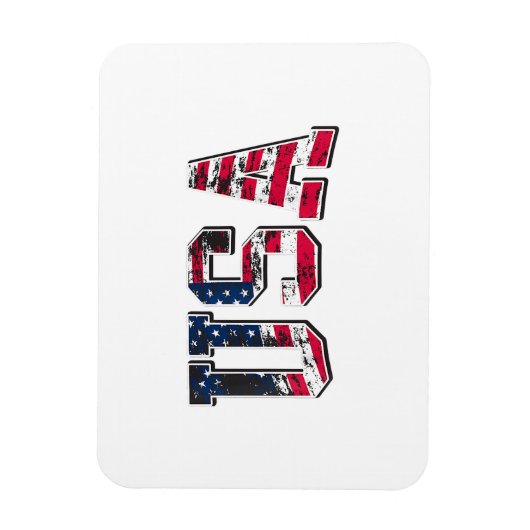 Amerikaanse  vlag magneet (Verticaal)