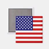 Amerikaanse vlag magneet (Voorkant / Achterkant)