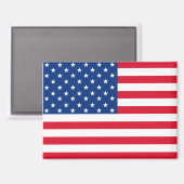 Amerikaanse vlag magneet (Voorkant / Achterkant)