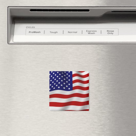 Amerikaanse vlag magneet (Insitu (Vaatwasser))