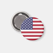 Amerikaanse vlag Magnet Magneet (Voorkant / Achterkant)