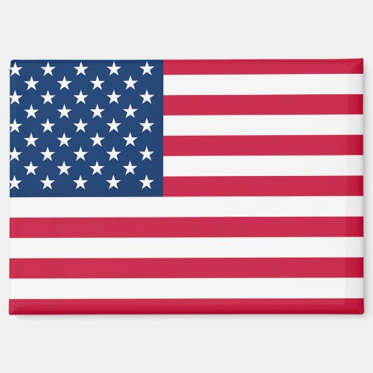 Amerikaanse Vlag Magnet USA Patriottische Gift Magneet (Voorkant)
