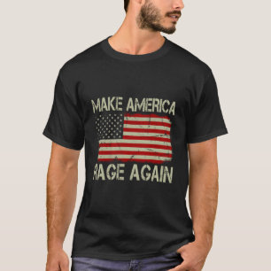Amerikaanse vlag maken Amerika weer woedend T-shirt