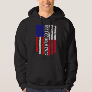 Amerikaanse vlag Malta vlag beste neef ooit famili Hoodie