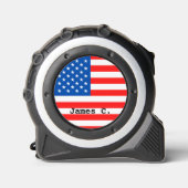 Amerikaanse vlag meetlint rolmaat (Voorkant)