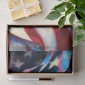 Amerikaanse vlag met Bunting Patriotic Tissuepapier (Geschenk)