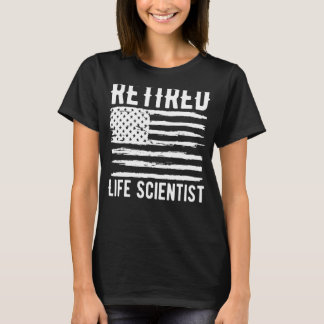 Amerikaanse vlag met een Amerikaanse vlag in ruste T-shirt