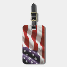 Amerikaanse vlag met gepersonaliseerde naam