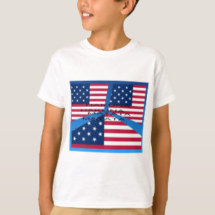 Amerikaanse vlag met Hakuna Matata: Patriottisch o T-shirt