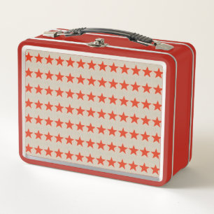 Amerikaanse vlag Metal Lunch Box