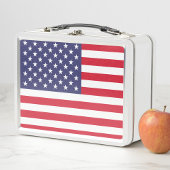 Amerikaanse vlag Metal Lunch Box