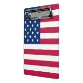 Amerikaanse vlag mini klembord (Angled2)