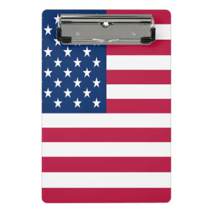 Amerikaanse vlag mini klembord