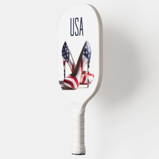 Amerikaanse vlag Mode pompen Pickleball Paddle (Links)