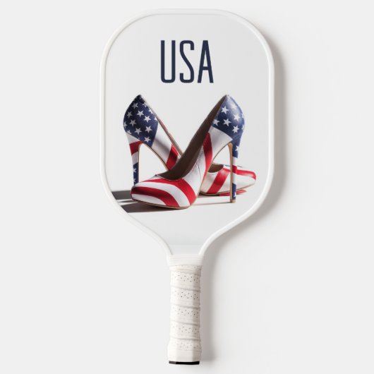 Amerikaanse vlag Mode pompen Pickleball Paddle (Achterkant)