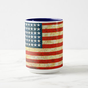 Amerikaanse vlag mok