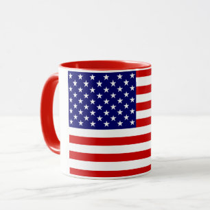 Amerikaanse vlag mok