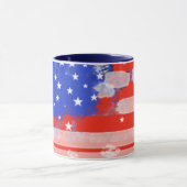 Amerikaanse vlag mok (Midden)