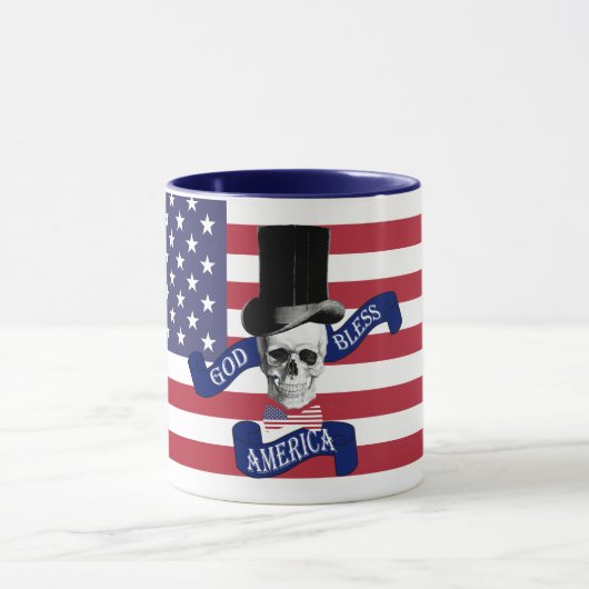 Amerikaanse vlag mok (Midden)