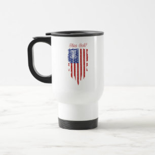 Amerikaanse vlag-Mok Reisbeker