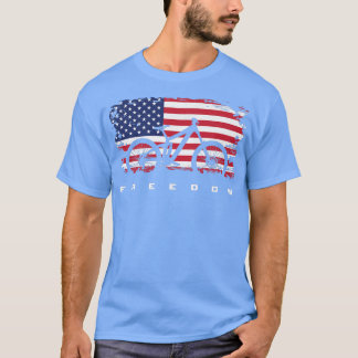 Amerikaanse vlag MTB Mountain Bike Apparel - Mount T-shirt