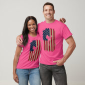 Amerikaanse vlag Muay Thai T-shirt (Unisex)