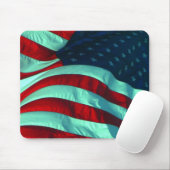 Amerikaanse vlag muismat (Met muis)