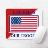 Amerikaanse vlag - Muismat op maat (Met muis)
