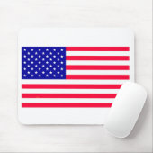 Amerikaanse vlag Muismatten - US (Met muis)