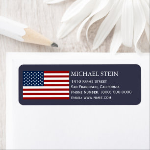 Amerikaanse vlag, naam & etiket
