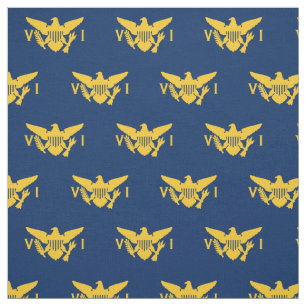 Amerikaanse vlag, Navy Blue & Gold Stof