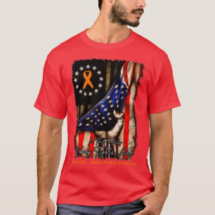 Amerikaanse vlag: Niemand vecht alleen ADHD A T-shirt