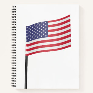 Amerikaanse vlag notitieboek