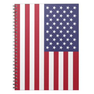 Amerikaanse vlag notitieboek