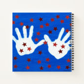 Amerikaanse vlag notitieboek (Achterkant)
