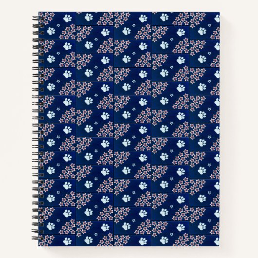 Amerikaanse vlag notitieboek (Voorkant)