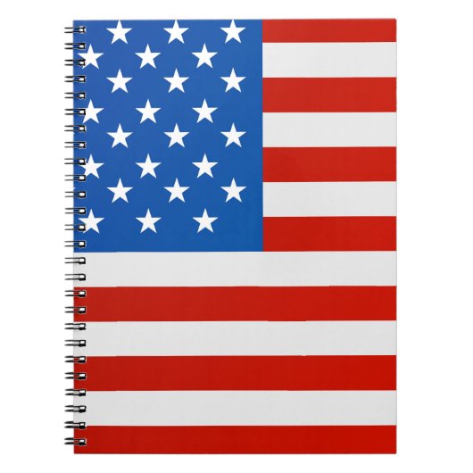 Amerikaanse vlag notitieboek (Voorkant)