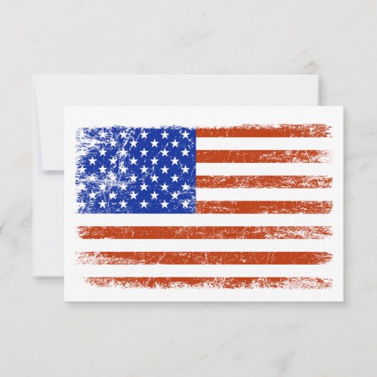 Amerikaanse vlag notitiekaartje (Voorkant)