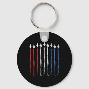 Amerikaanse Vlag Onafhankelijkheid 4 juli Patriot Sleutelhanger