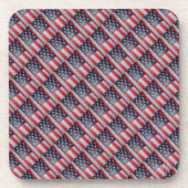 Amerikaanse vlag onderzetter (Voorkant)