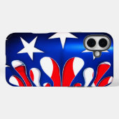 Amerikaanse vlag ontwerp telefoonhoes Case-Mate iPhone case (Achterkant (horizontaal))