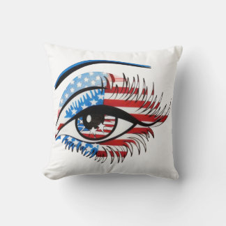 Amerikaanse vlag oog, Patriottische Sublimatie Cli Kussen
