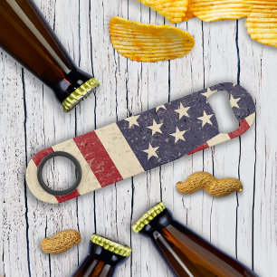  Amerikaanse vlag op 4 juli BBQ Faded Old Glory Speed Flessenopener