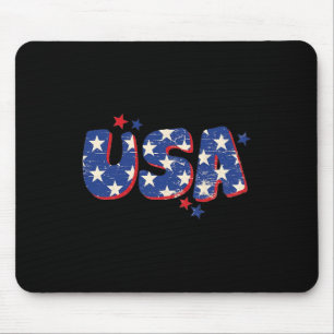 Amerikaanse vlag op 4 juli Mannen Kind Boy Gi Muismat