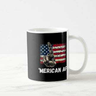 Amerikaanse vlag op 4 juli Patriottisch GIF Koffiemok