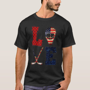 Amerikaanse vlag op 4 juli patriottische vn spo t-shirt