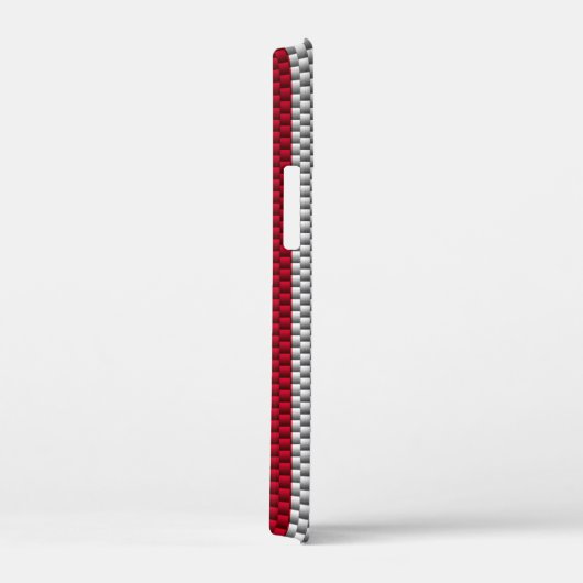 Amerikaanse vlag op afdruk van koolstofvezelstijl Case-Mate iPhone case (Achterkant / Rechts)