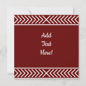 Amerikaanse vlag op Bald Eagle Save The Date (Achterkant)