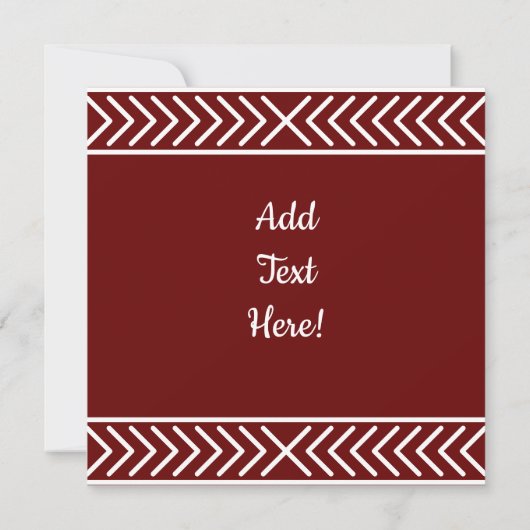 Amerikaanse vlag op Bald Eagle Save The Date (Achterkant)