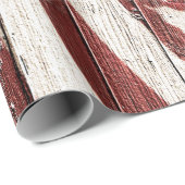 Amerikaanse vlag op roestvrijhout cadeaupapier (Rol Hoek)